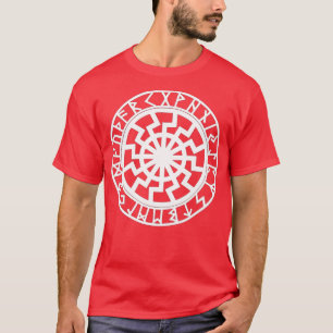 Schwarze Sonne Schwarze Sonne Blacksun Runen Futha T-Shirt