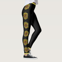 Schwarze Sonnenblumen-Leggings mit gelbem Schnitt