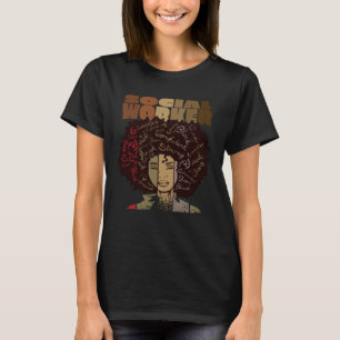Schwarze Sozialarbeiter I bin unzerbrechlich afrik T-Shirt