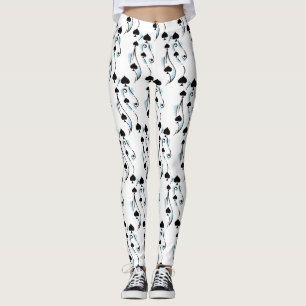 Schwarze Spades Tattoo Style Thunder_Cove Leggings