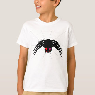 Schwarze Spinne T-Shirt