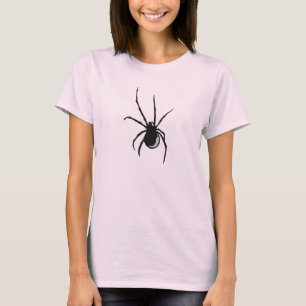 Schwarze Spinne T-Shirt