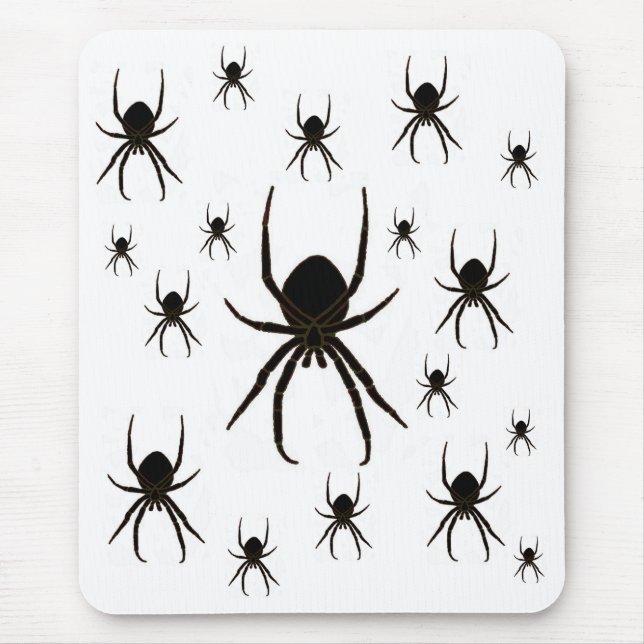 Schwarze Spinnen, Arachid Mousepad (Vorne)