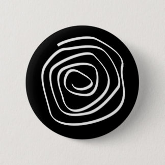 Schwarze Spirale Button