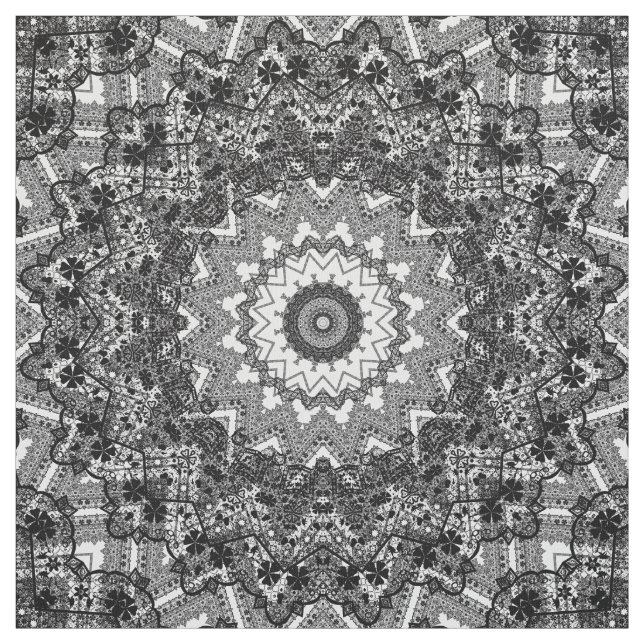 Schwarze Spitze Stoff (Muster)