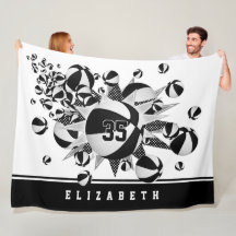 Schwarze Sportraum Dekoration Mädchen Basketball S