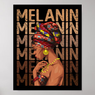 Schwarze Starke Frauen Afro Liebe Melanin Afrikani Poster