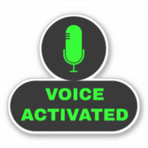 Schwarze Stimme aktiviert