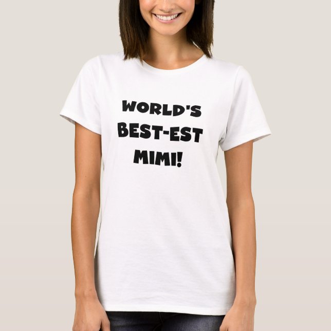 Schwarze T - Shirts und Geschenk des Gut-est der (Vorderseite)