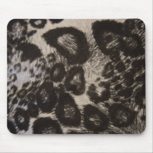 SCHWARZE TIERDRUCKE MOUSEPAD