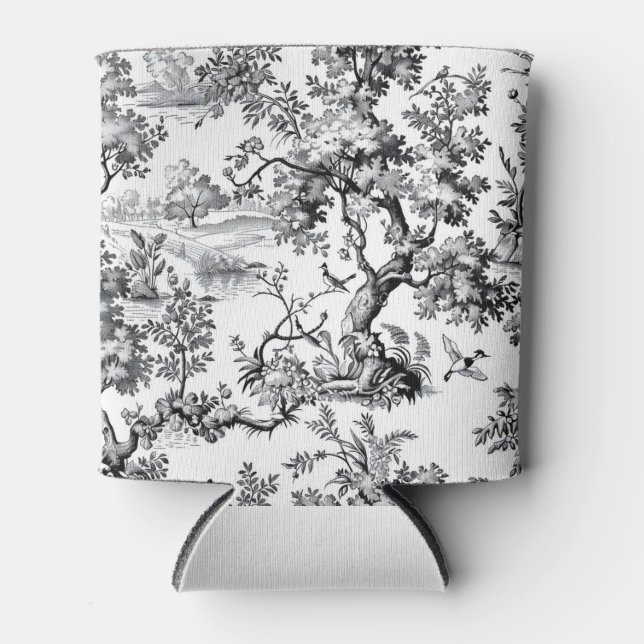 Schwarze Toile Dosenkühler (Vorderseite)