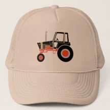 Schwarze Traktor Mütze