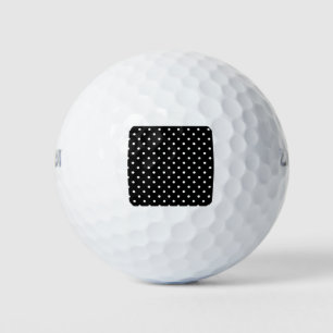 schwarze tupfen golfball