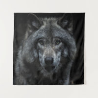 SCHWARZE UND BROWN-WOLF-MALERIE