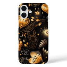 SCHWARZE UND GOLD ABSTRAKTE VALENTINE LIEBE HERZEN