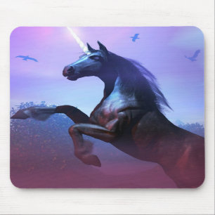 Schwarze und majestätische Mousepad