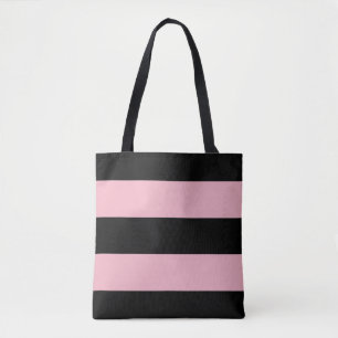 Schwarze und rosa Streifen