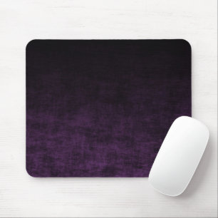 Schwarze und violette Grunge-Ombre-Textur Mousepad