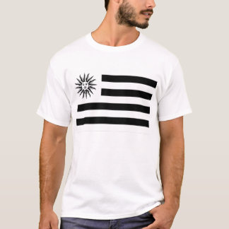 SCHWARZE UND WEISSE FREIZÜGIGKEIT T-Shirt
