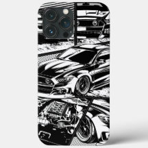 SCHWARZE UND WEISSE MUSKELMUSKELMÖBEL