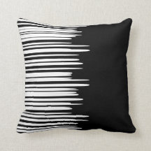 Schwarze unnechte weiße Linien modern