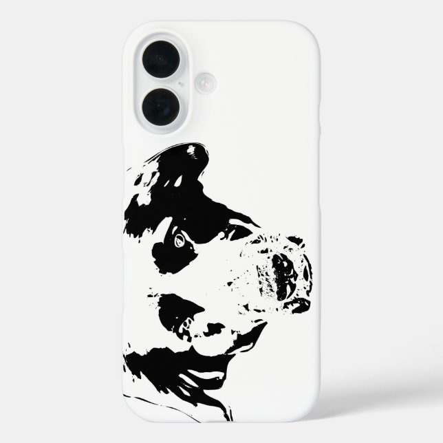 Schwarze Velvet, helle Augen Case-Mate iPhone Hülle (Rückseite)