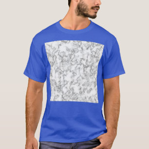 Schwarze Venen aus weißem Marmor T-Shirt