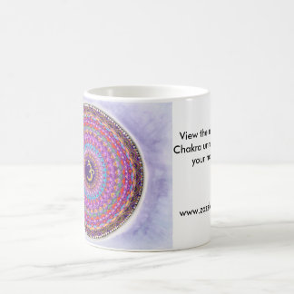 Schwarze verwandelnde Tasse - Krone Chakra