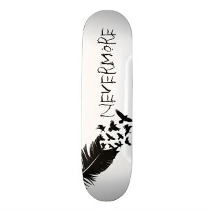 Schwarze Vögel, nie wieder Skateboard