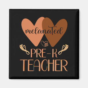 Schwarze Vorschullehrerin Preschool Schwarze Gesch Magnet