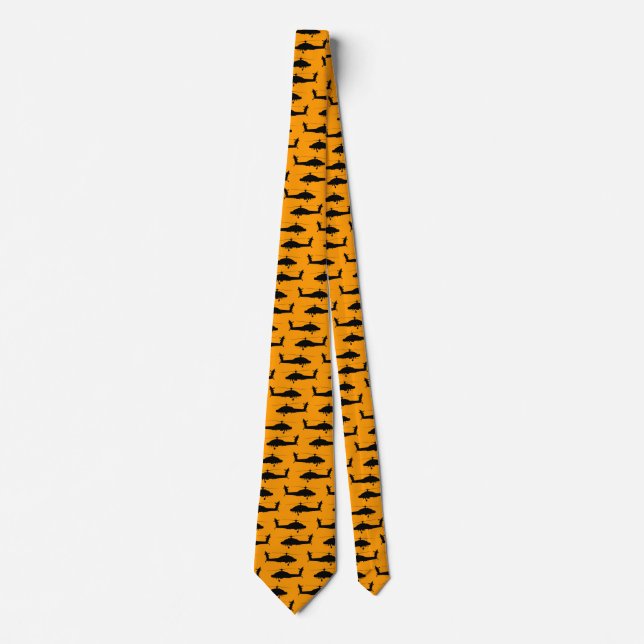 Schwarze Wähler in Orange Krawatte (Vorderseite)