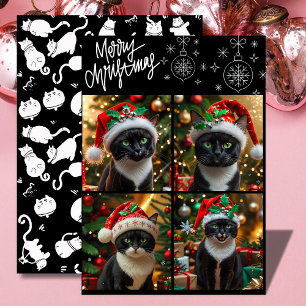 Schwarze Weihnachten Foto Collage meowa Weihnachte
