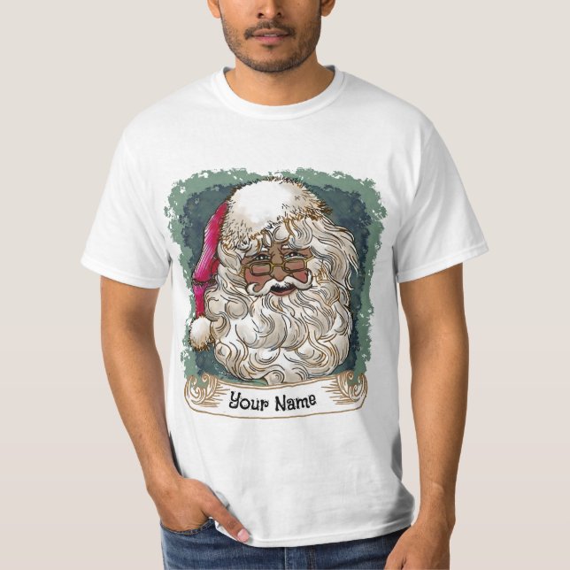 Schwarze Weihnachtsfeiertage - T - Shirt (Vorderseite)