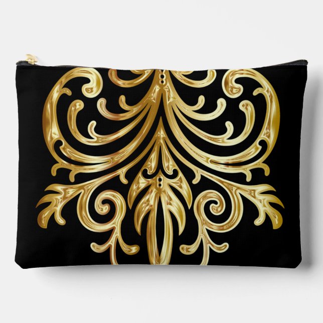 Schwarze, Weihnachtsgeschenke Authority®Large Zubehörtasche (Vorderseite)