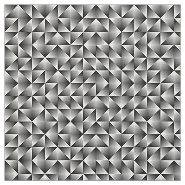 Schwarze, weiße Retro-Chic-Quadrate Stoff (Muster)
