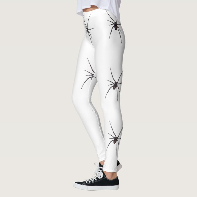 SCHWARZE WIEDERGABE LEGGINGS (Links)