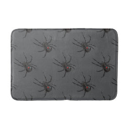 Schwarze Witwe Spider Originelle Zeichnend Kunst Badematte
