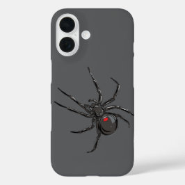 Schwarze Witwe Spider Originelle Zeichnend Kunst iPhone 16 Hülle