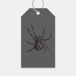 Schwarze Witwe Spider Originelle Zeichnend Kunst Geschenkanhänger