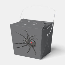 Schwarze Witwe Spider Originelle Zeichnend Kunst Geschenkschachtel