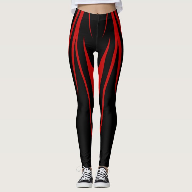 Schwarze Witwe-Spinne-Leggings Leggings (Vorderseite)