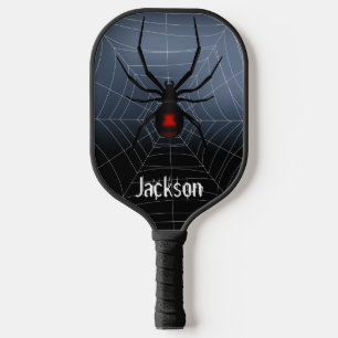 Schwarze Witwe-Spinne Pickleball Schläger