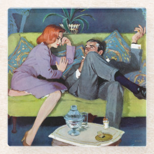 Schwarzen Montes letzter Überfall Glasuntersetzer