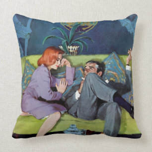 Schwarzen Montes letzter Überfall Kissen