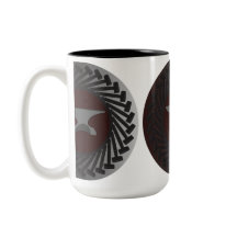 Schwärzen Sie 15 Unze Zwei-Ton Tasse - AMBOSS u.