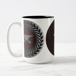 Schwärzen Sie 15 Unze Zwei-Ton Tasse - AMBOSS u.