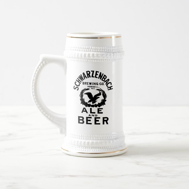 Schwarzenbach Brewing Co. Stein Bierglas (Links)