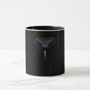 Schwarzer 4 Luxe Combo Becher mit Black Mamba Tasse