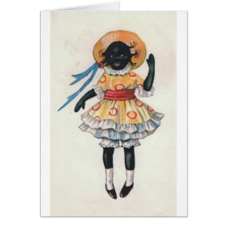 Schwarzer Afrikaner-amerikanische Puppen-Vintages