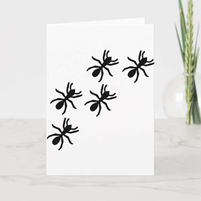 schwarzer Ameisenweg Karte (Vorderseite)